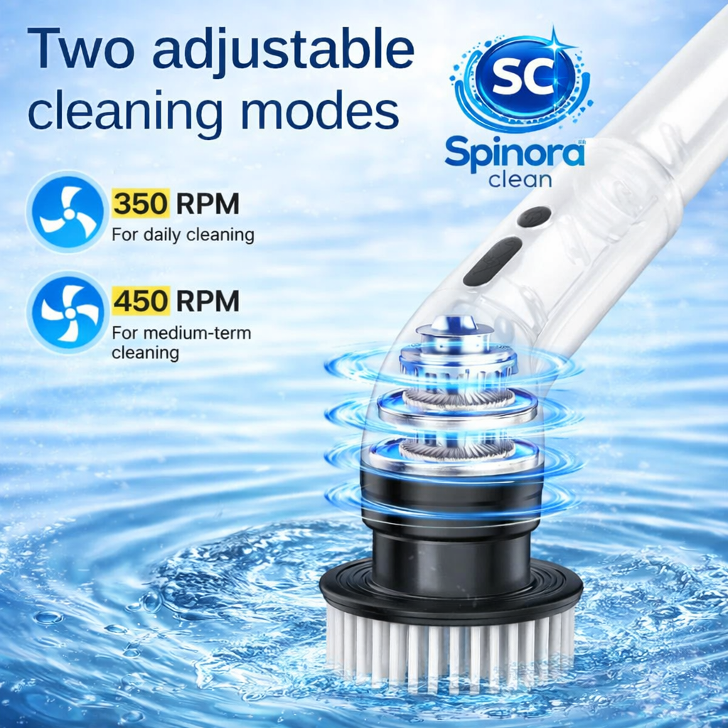 Spinora Electric Spin Scrubber