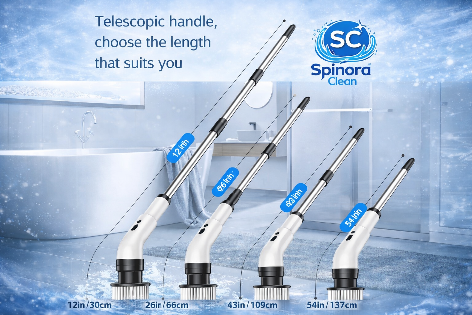 Spinora Electric Spin Scrubber